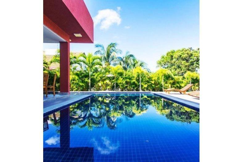 Casa Temporada - 4 Suites - Condominio Luxo - Piscina Extraordinaria - Praia De Itacimirim-Ba Camaçari Kültér fotó