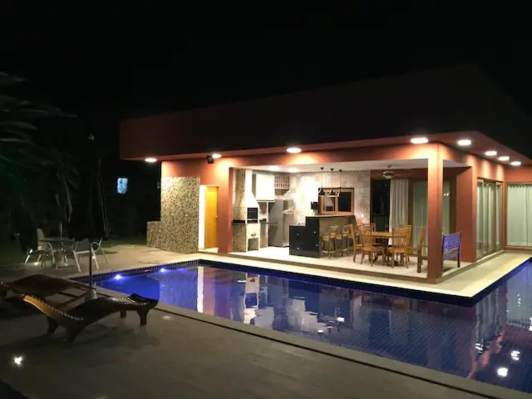 Casa Temporada - 4 Suites - Condominio Luxo - Piscina Extraordinaria - Praia De Itacimirim-Ba Camaçari Kültér fotó