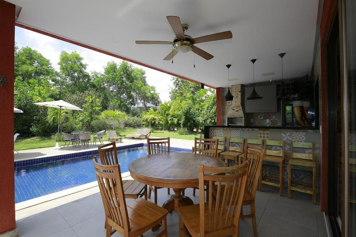 Casa Temporada - 4 Suites - Condominio Luxo - Piscina Extraordinaria - Praia De Itacimirim-Ba Camaçari Kültér fotó