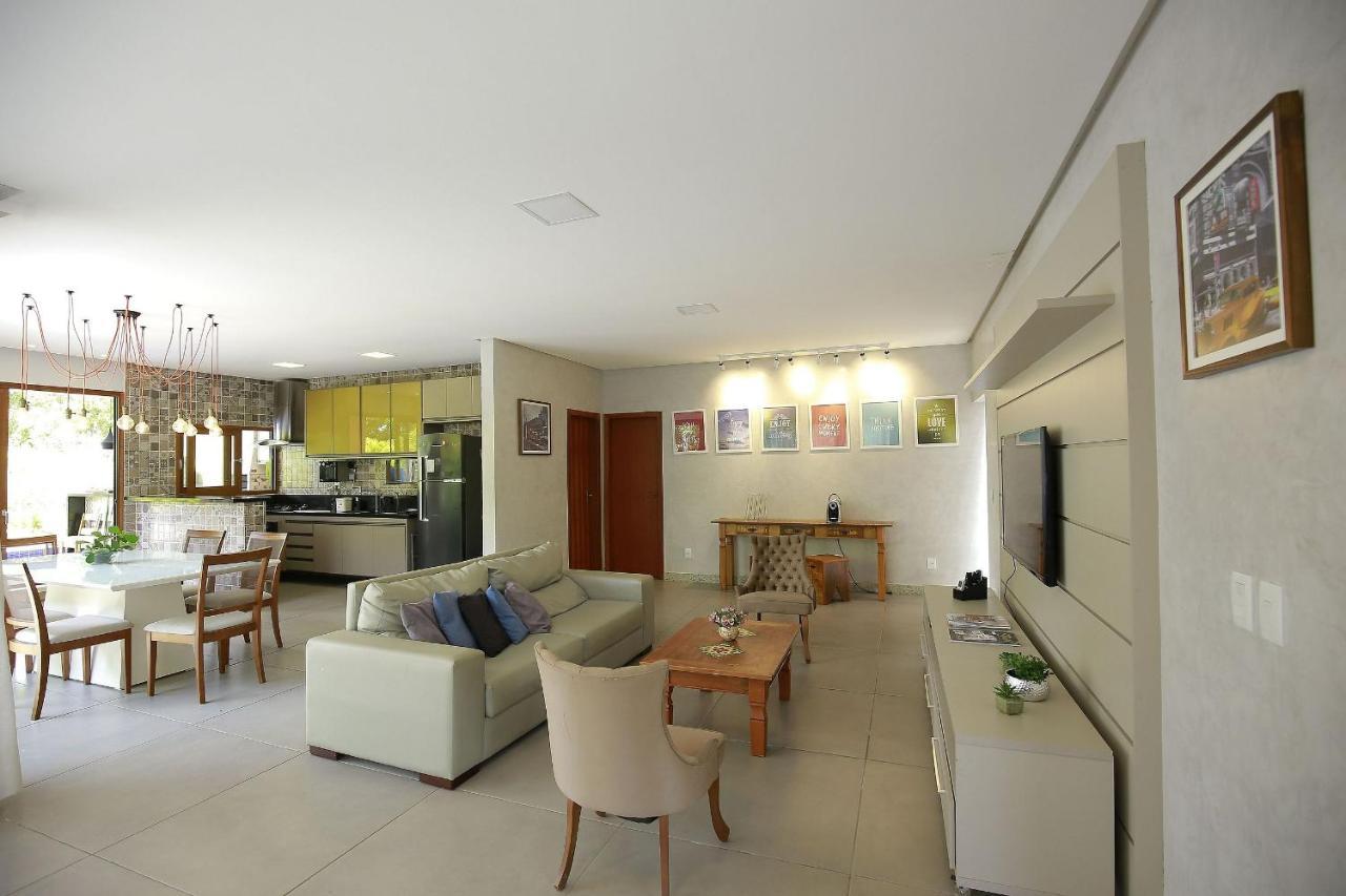 Casa Temporada - 4 Suites - Condominio Luxo - Piscina Extraordinaria - Praia De Itacimirim-Ba Camaçari Kültér fotó